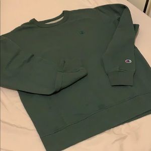 Men’s Green/Olive Champion Crewneck